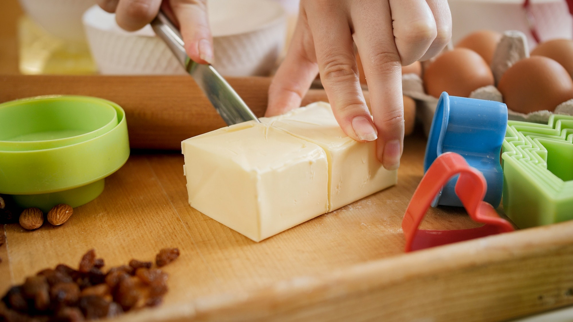 Vous pouvez remplacer le beurre par de la margarine