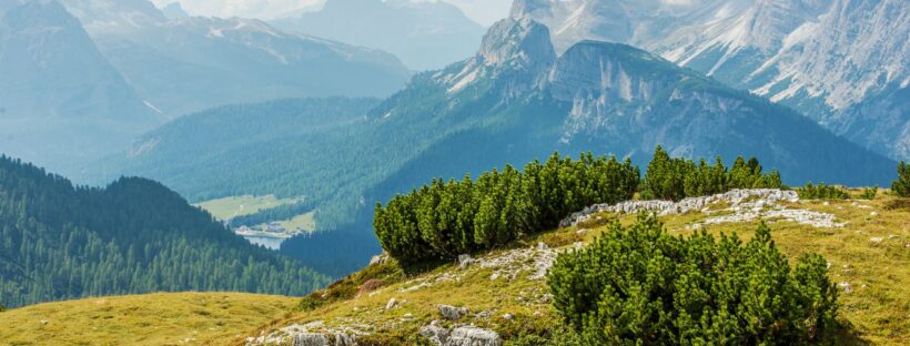 Magnifique paysages des Dolomites, en Italie