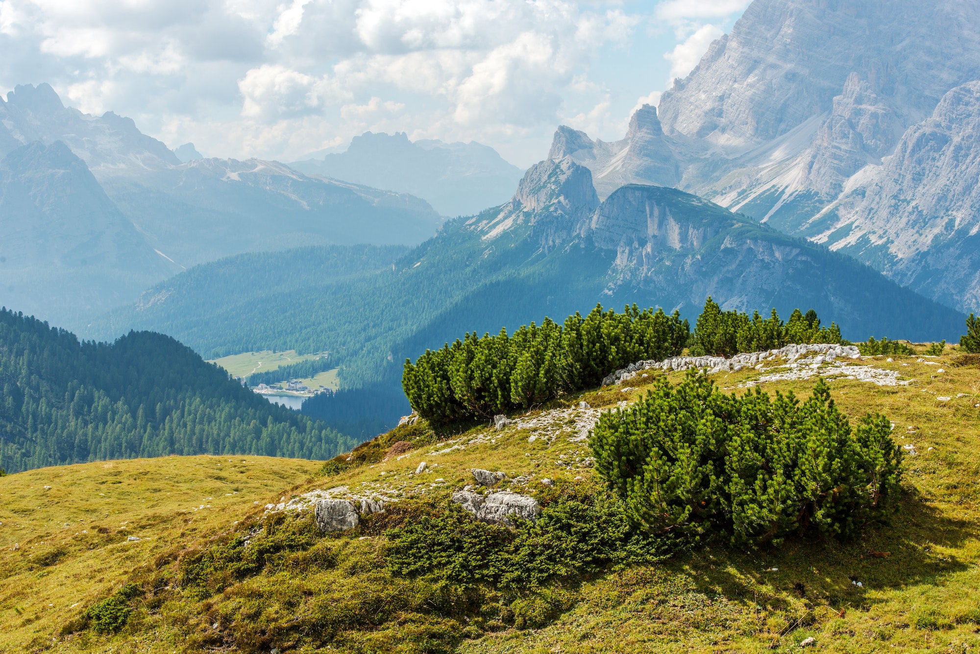 Magnifique paysages des Dolomites, en Italie