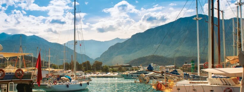 Sublime paysage de Kemer, en Turquie