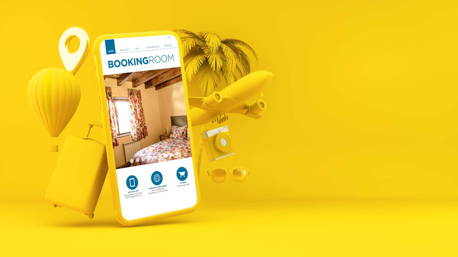 Application sur smartphone pour voyager